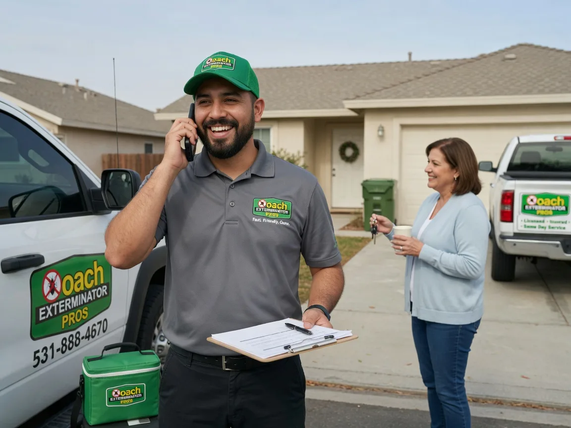 Pest Control Roach Exterminator Mount Gilead, OH FAQs